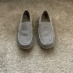 Crocs Kids Santa Cruz Loafers Shoes Size 5